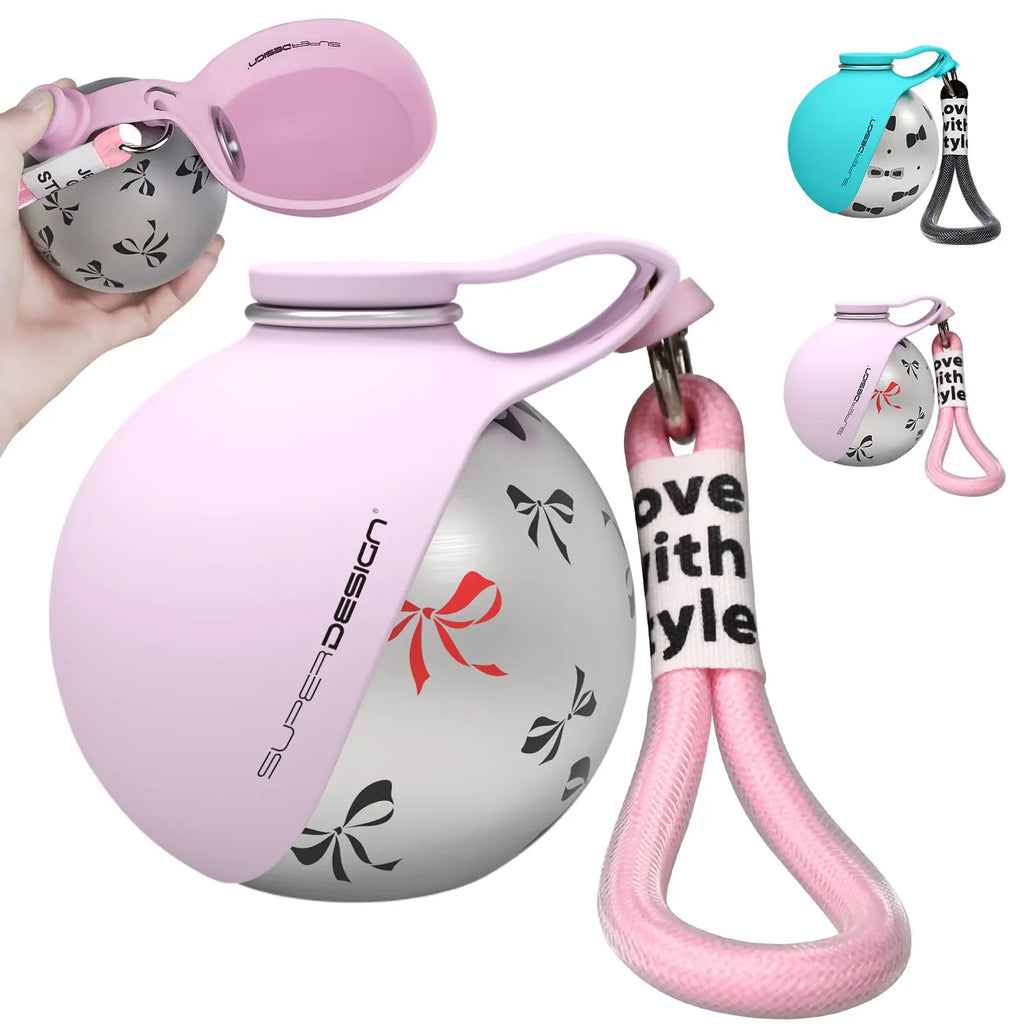 2-in-1 Portable Dog Water Bottle - Leak-Proof Travel Dispenser