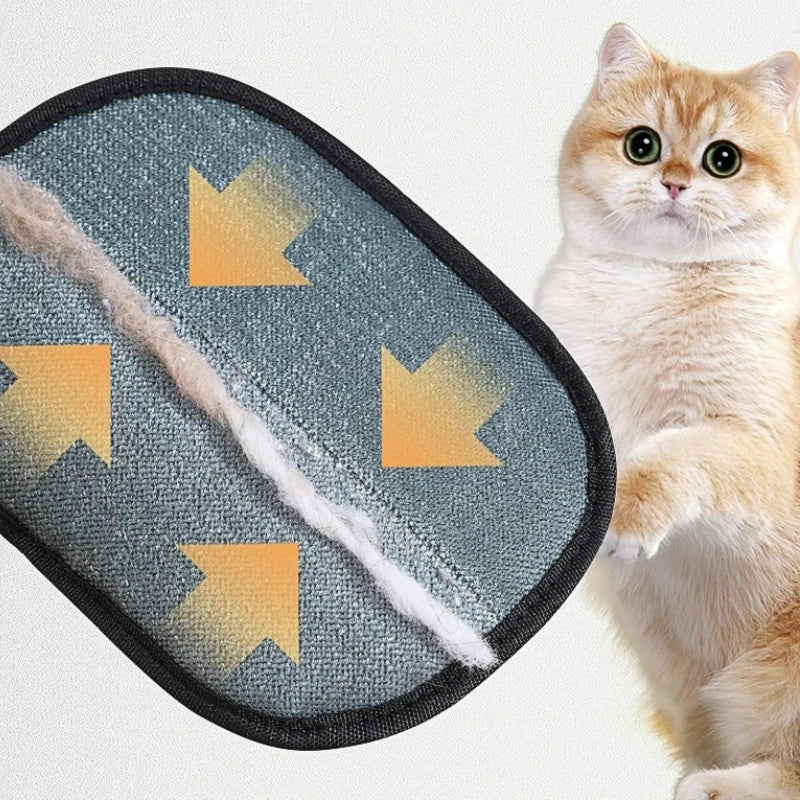 Pet Hair Remover Glove — Reusable Lint Roller for Clothes & Furniture