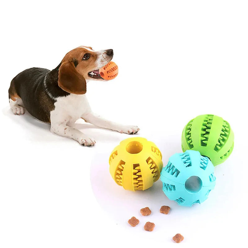 Interactive Treat Ball — Nontoxic Chew Toy for Dogs & Puppies