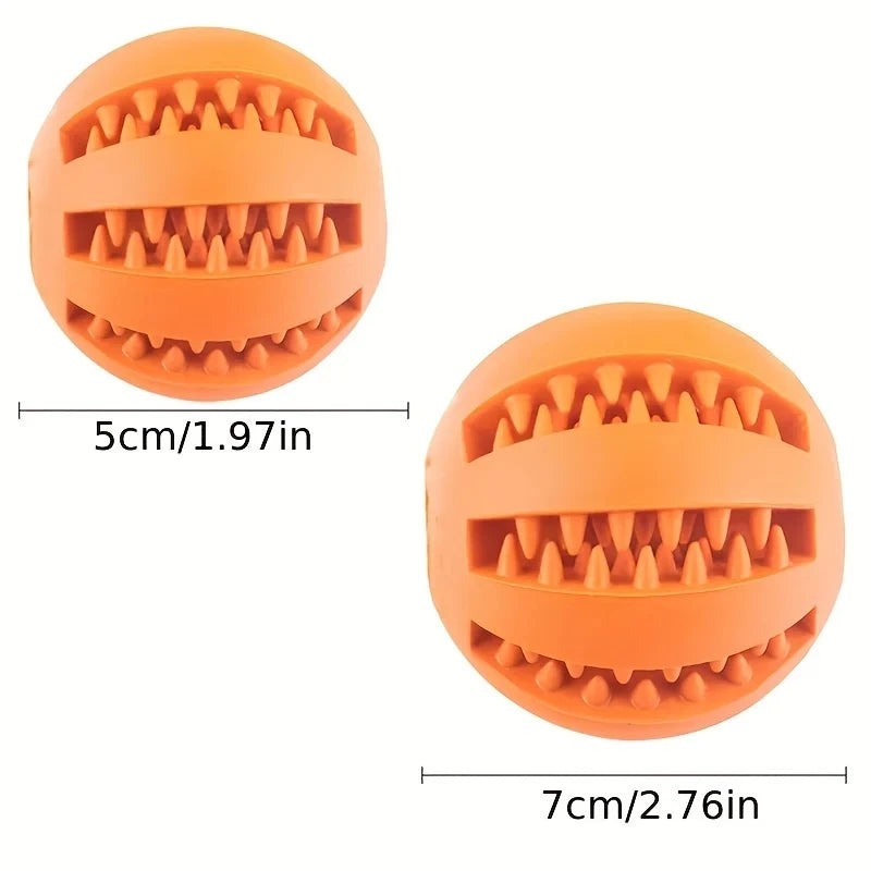 Interactive Treat Ball — Nontoxic Chew Toy for Dogs & Puppies