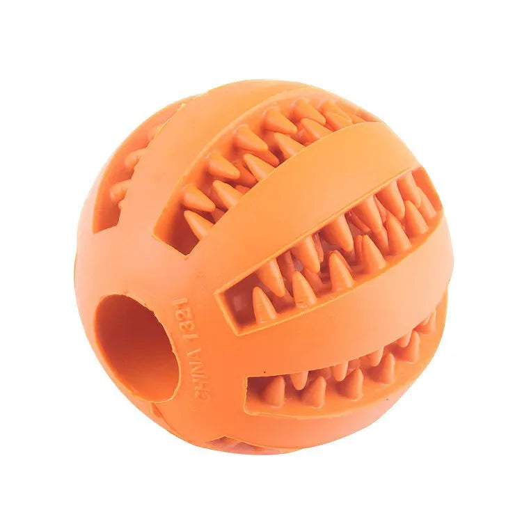 Interactive Treat Ball — Nontoxic Chew Toy for Dogs & Puppies
