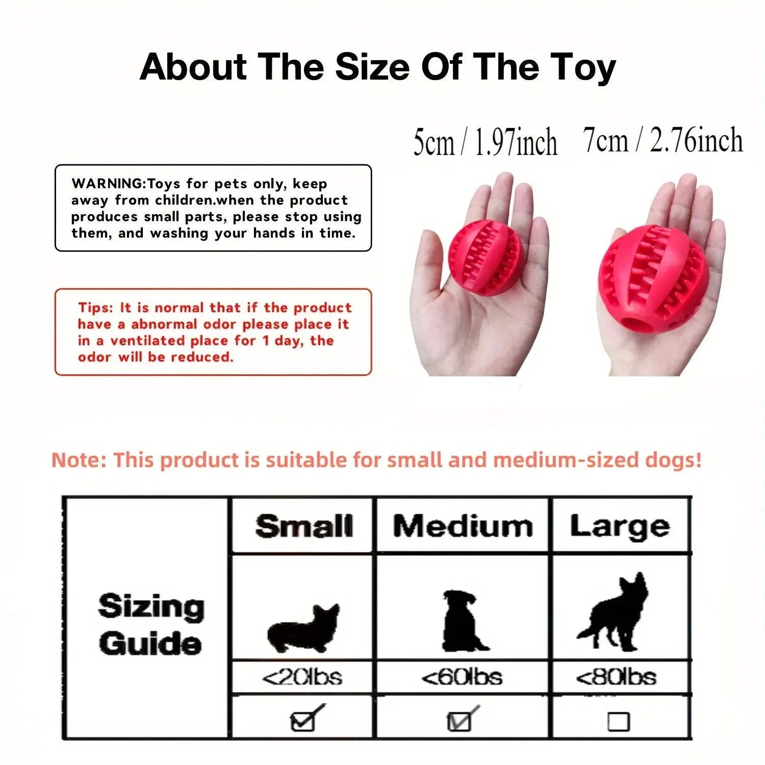 Interactive Treat Ball — Nontoxic Chew Toy for Dogs & Puppies